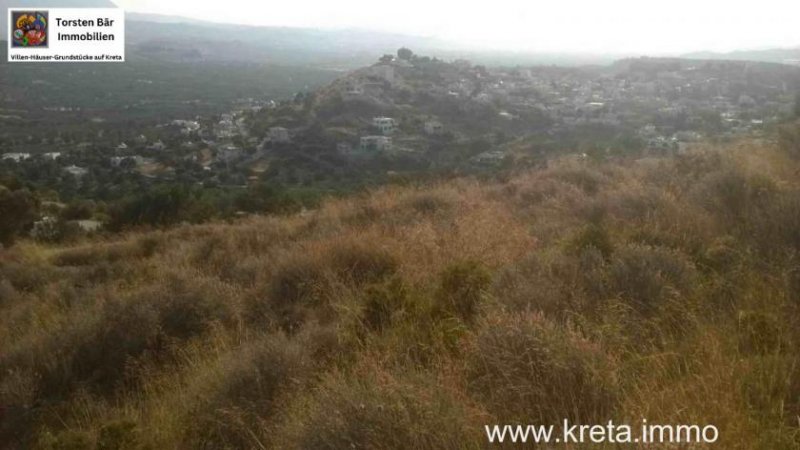 Kamilari Süd Kreta; Kamilari Grundstück mit Meerblick 10.000m² Grundstück kaufen